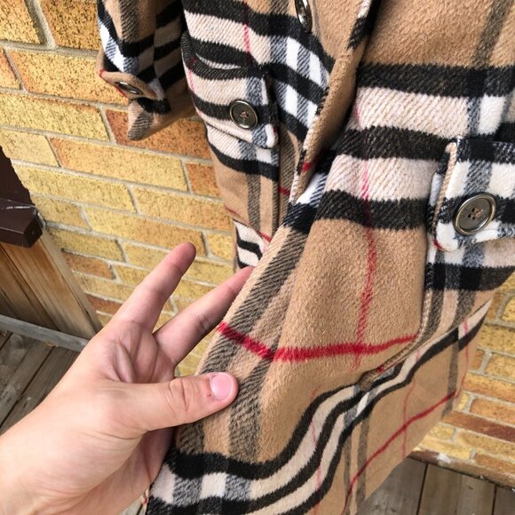 RARE Burberry Supernova Jacket XXL Cotton Long Coat - Picture 12 of 15